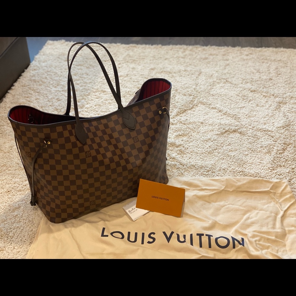 LOUIS VUITTON neverfull GM- Damier Ebene
